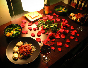 romantic dinner gift